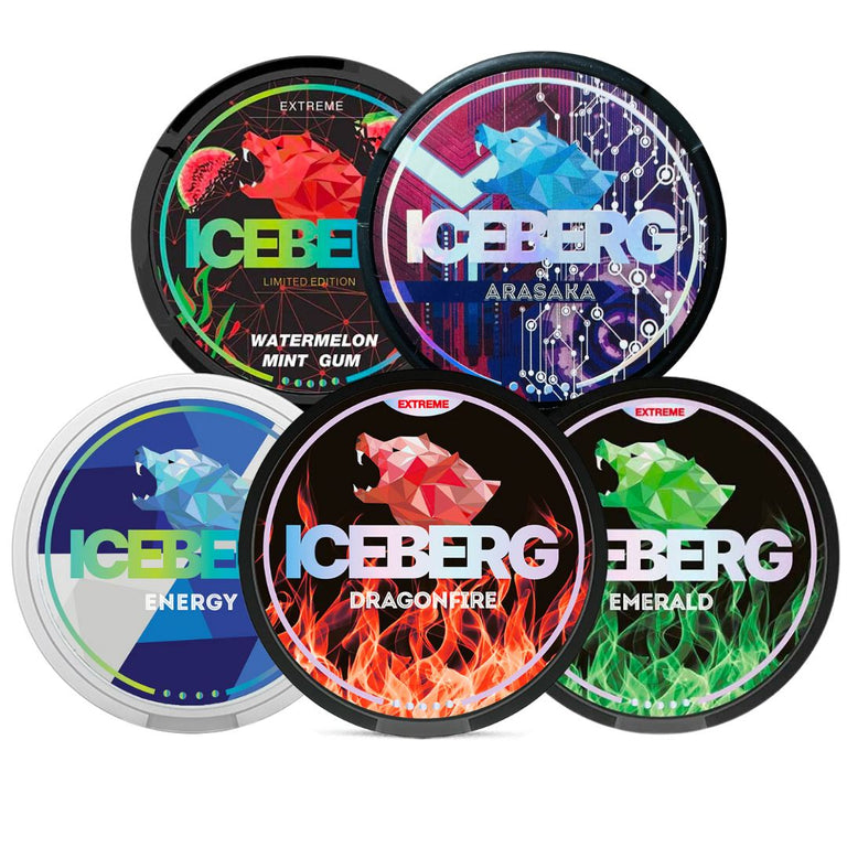 5 x Iceberg X-Strong Mixpack