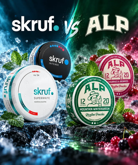 Skruf vs ALP: Stärke, Sorten und Dosen im Vergleich
