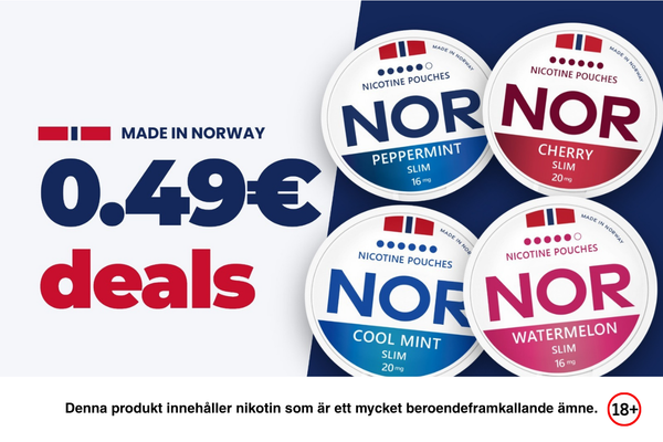 Nor 0,49 €