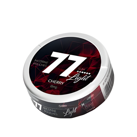 77 Cherry Slim Light – cutie de pliculețe cu nicotină