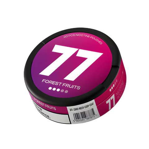 77 Forest Fruits – cutie de pliculețe cu nicotină