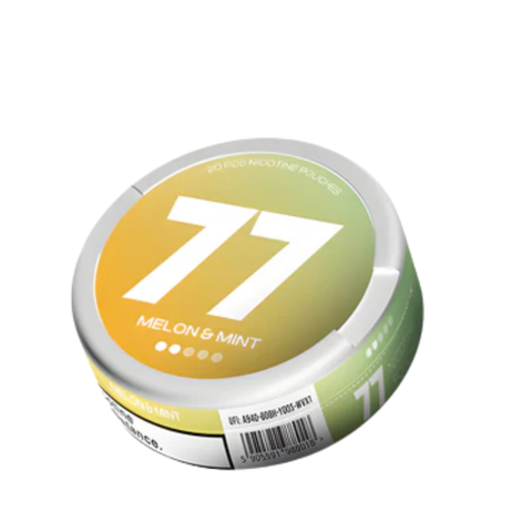77 Melon Mint Light 8mg – cutie de pliculețe cu nicotină