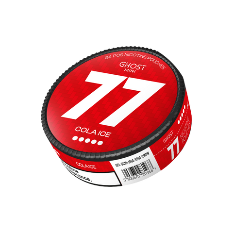 77 Ghost Mini Cola Ice – nikotino maišelių dėžutė