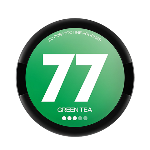 77 Nicotine Pouches Green Tea