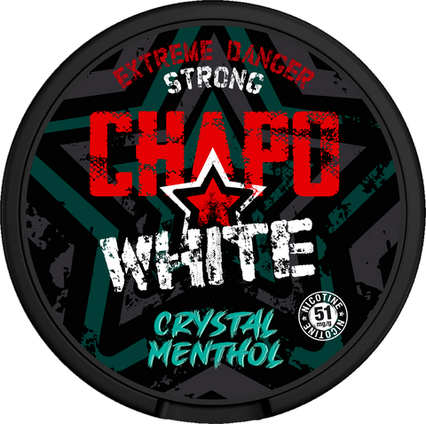 Chapo White Crystal Menthol Danger