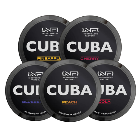 5 x Cuba Black Mixpack