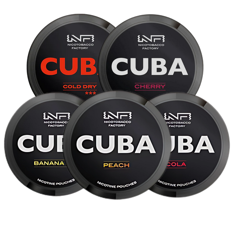 5 x Cuba Black Mixpack