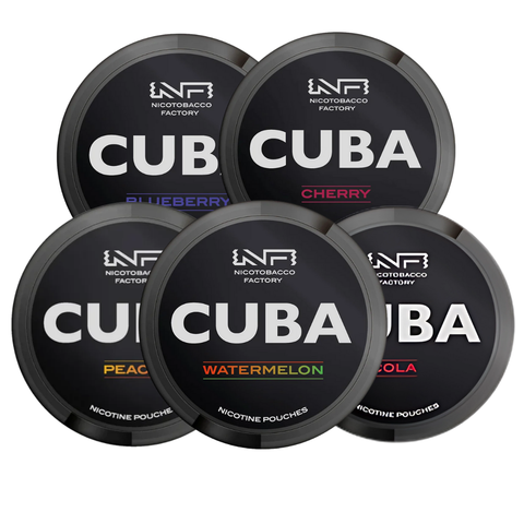 5 x Cuba Black Mixpack