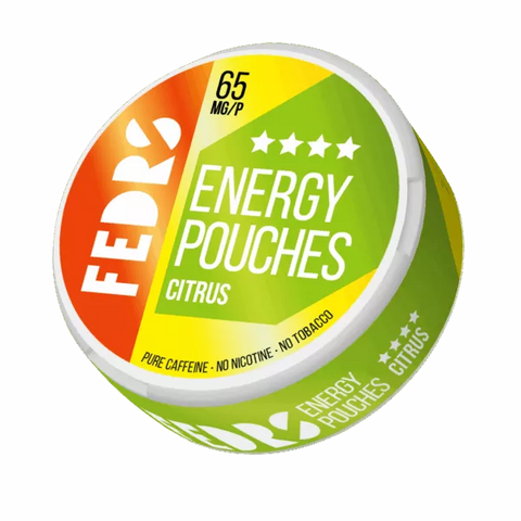 Fedrs Energy Pouches Citrus