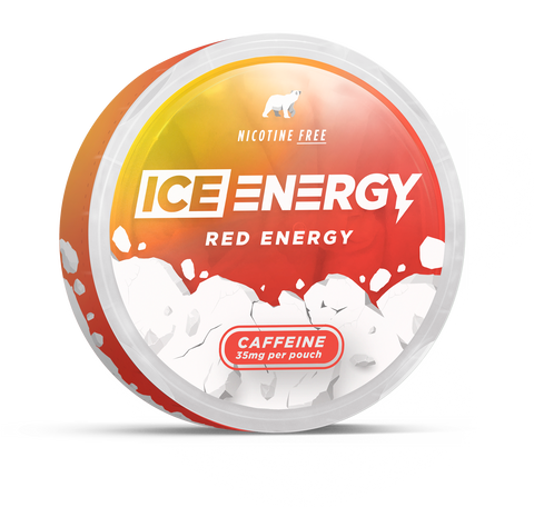 Ice Caffeine Pouch Red Energy 35mg