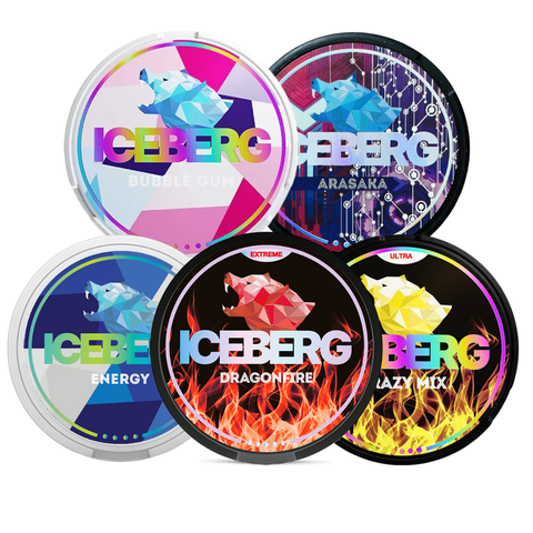 5 x Iceberg X-Strong Mixpack