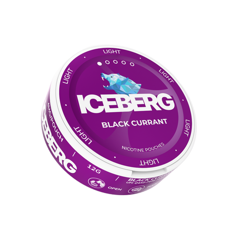 Iceberg Blackcurrant 6mg – nicotine pouches can