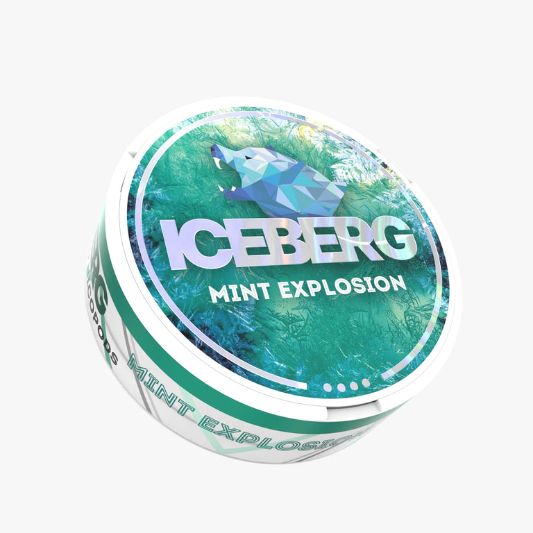 Iceberg Minze-Explosion