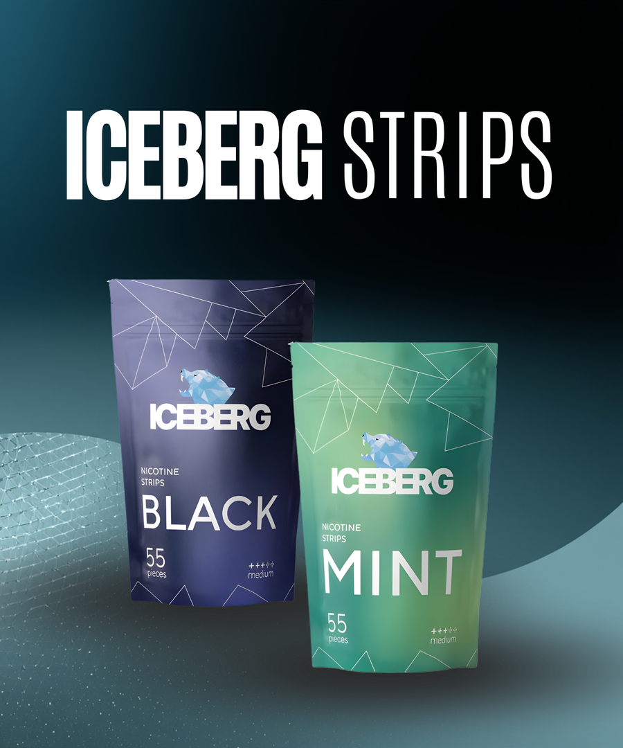 Iceberg Nikotino juostelės