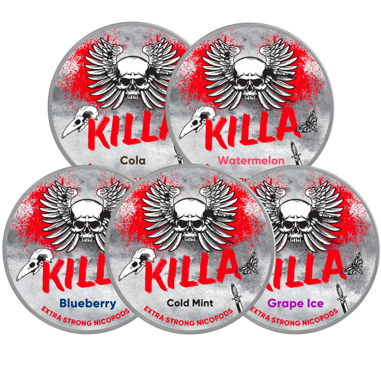 5 x Killa pack mixte
