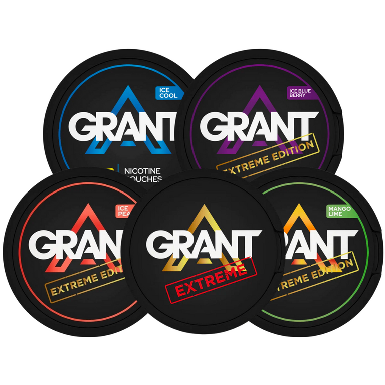 5 x Grant pack mixte
