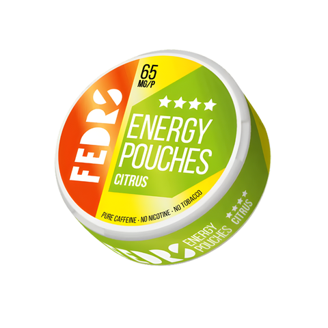 Fedrs Energy Pouches Citrus