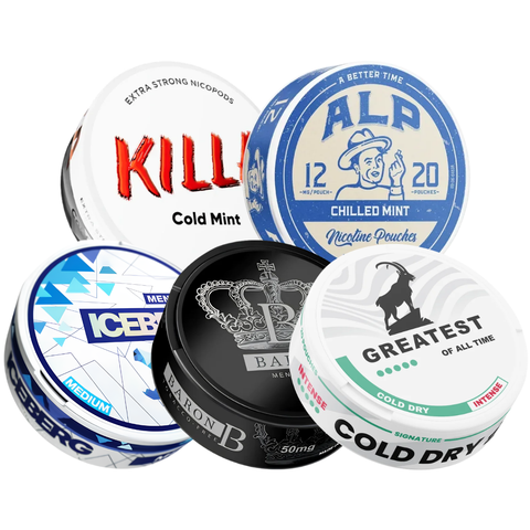 Menthol Mix Mixpack – Nikotinbeutel Dose