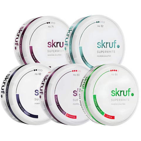 Skruf Mixpack – nikotīna maisiņu kārba