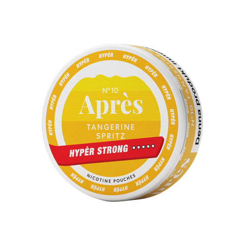 Nr.10 Après Tangerine Spritz - Hyper Strong – Nikotinbeutel Dose
