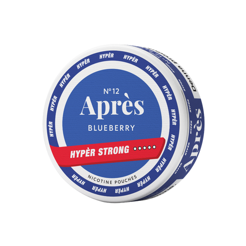 Nr.12 Après Blueberry Hyper Strong – Nikotinbeutel Dose