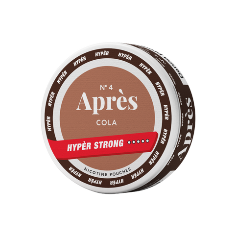 Nr.4 Après Cola - Hyper Strong – Nikotinbeutel Dose