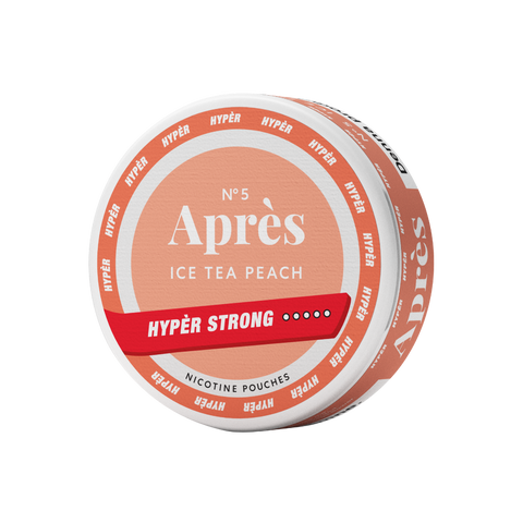 Nr.5 Après Ice Tea Peach - Hyper Strong – Nikotinbeutel Dose