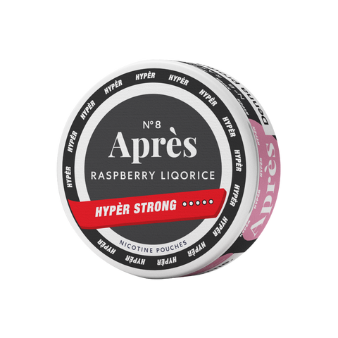 Nr. 8 Après Himbeer-Lakritze Hyper Strong – Nikotinbeutel Dose