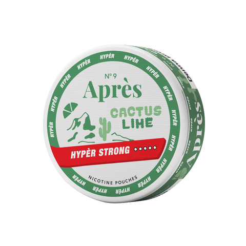 Nr. 9 Après Kaktus-Limette Hyper Strong – Nikotinbeutel Dose
