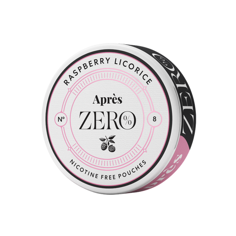 Nr. 9 Après Himbeer-Lakritz Null – Nikotinbeutel Dose