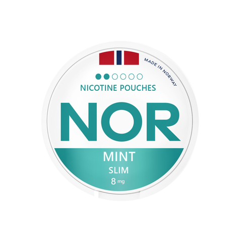 Nor Mint – nikotino maišelių dėžutė