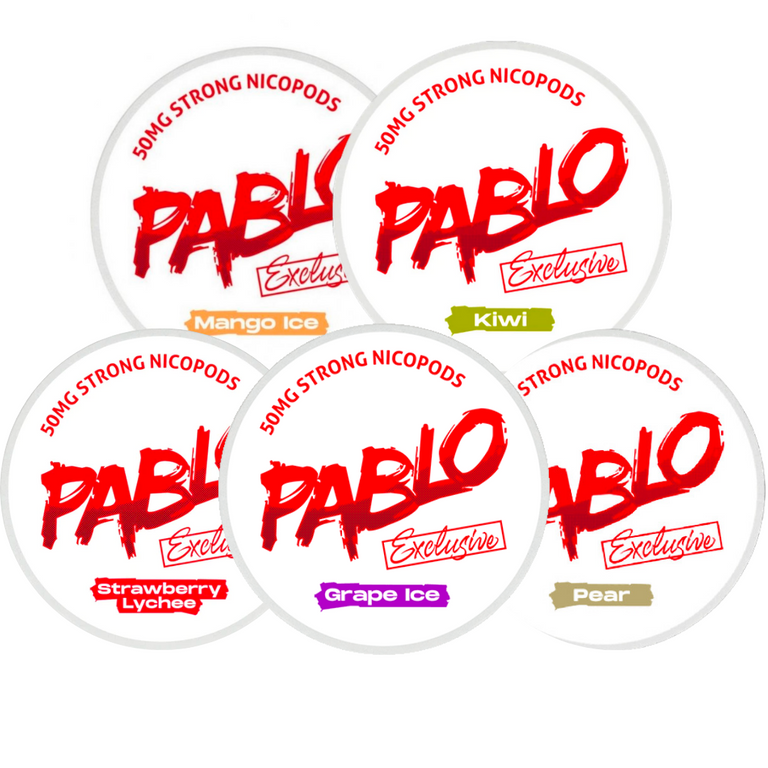 5 x Pablo Ainutlaatuinen Mixpack