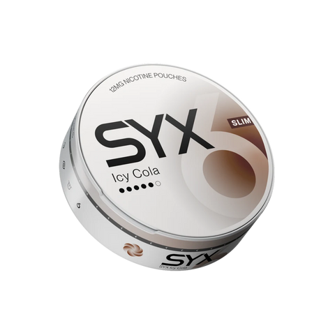 Syx Slim Icy Cola 12mg – nicotinezakjes doosje