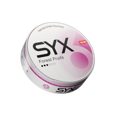 Syx Mini Forest Fruits 7mg – nicotine pouches can