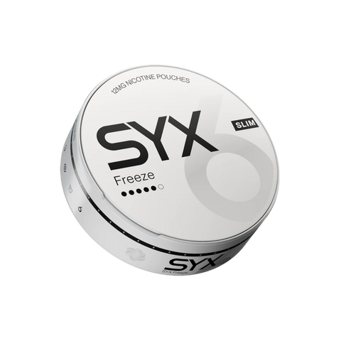 Syx Slim Freeze 12mg – nicotine pouches can