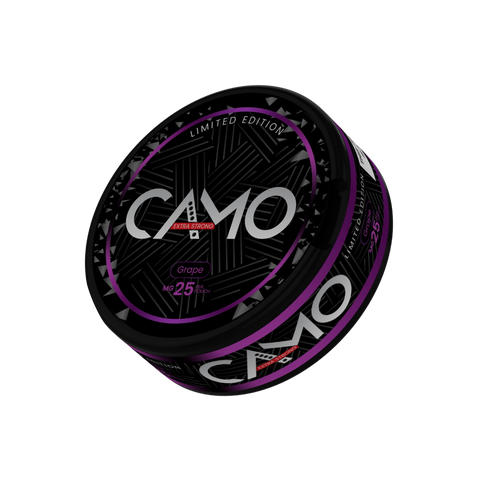 Camo Grape Limited Edition – nikotino maišelių dėžutė
