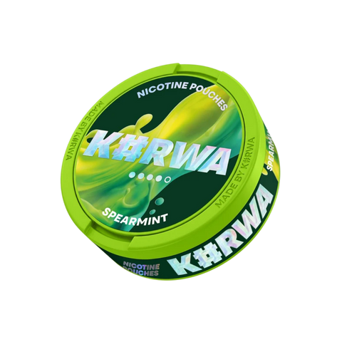 Kurwa Spearmint – škatlica nikotinskih vrečic