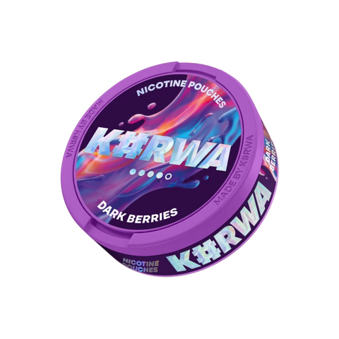 Kurwa Dark Berries – škatlica nikotinskih vrečic