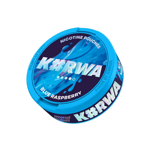 Kurwa Blue Raspberry – škatlica nikotinskih vrečic