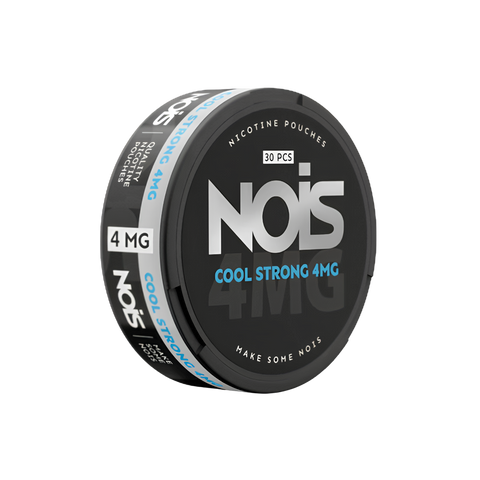 Nois Cool Strong 4mg – nikotīna maisiņu kārba