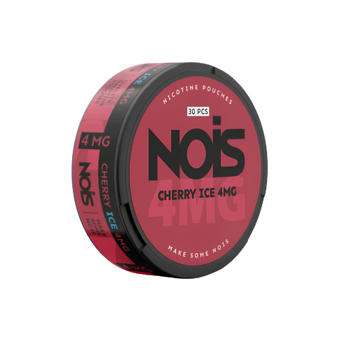 Nois Cherry Ice 4mg – nikotīna maisiņu kārba