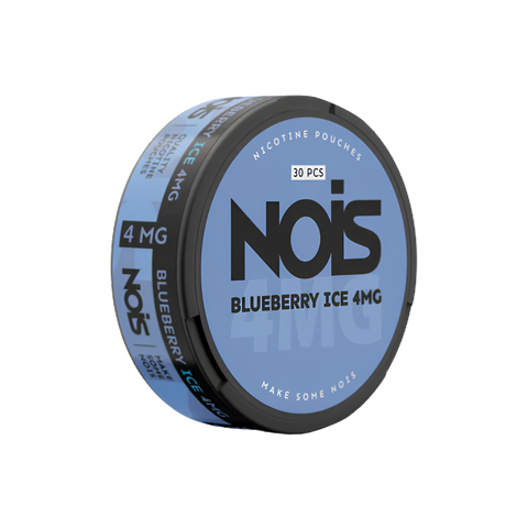 Nois Blueberry Ice 4mg – nikotīna maisiņu kārba