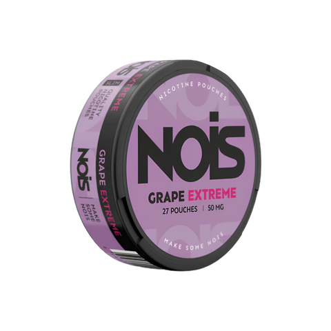 Nois Extreme Grape – nikotīna maisiņu kārba