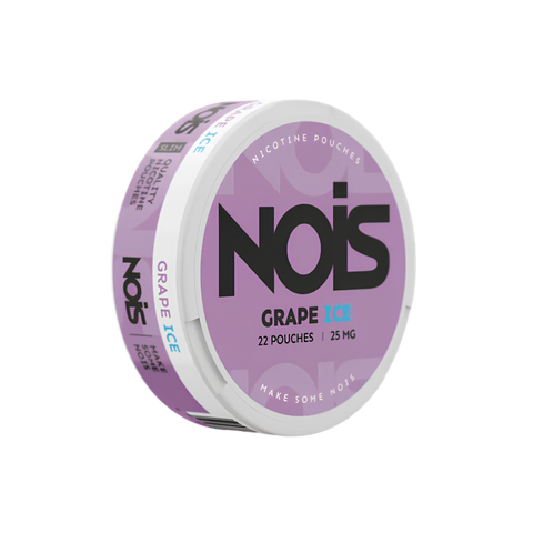 Nois Grape ice – nikotīna maisiņu kārba