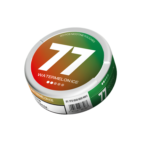 77 Wassermelonenlicht – Nikotinbeutel Dose
