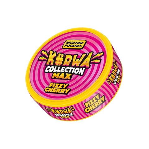 Kurwa Max Fizzy Cherry – nicotine pouches can
