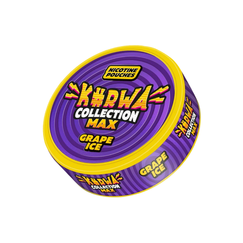 Kurwa Max Grape Ice – nicotine pouches can