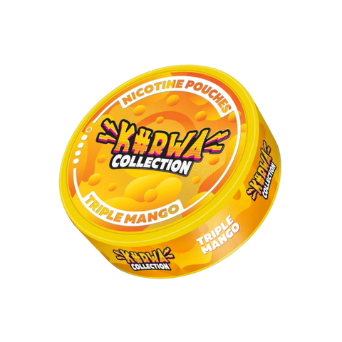 Kurwa Triple Mango – cutie de pliculețe cu nicotină