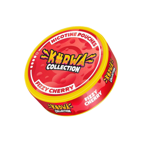 Kurwa Gazirano Cherry – škatlica nikotinskih vrečic