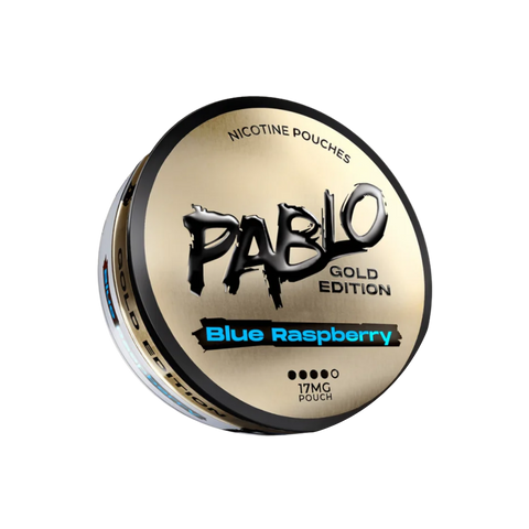 Pablo Gold Blue Raspberry – cutie de pliculețe cu nicotină